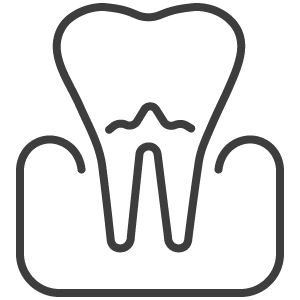 Tooth Extractions icon dark