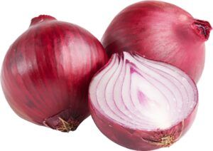 raw whole onion