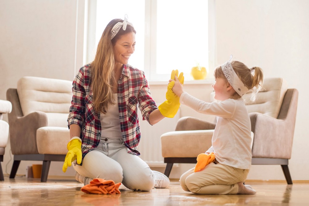 Cleaning Together Turning Chores into Fun Family Time