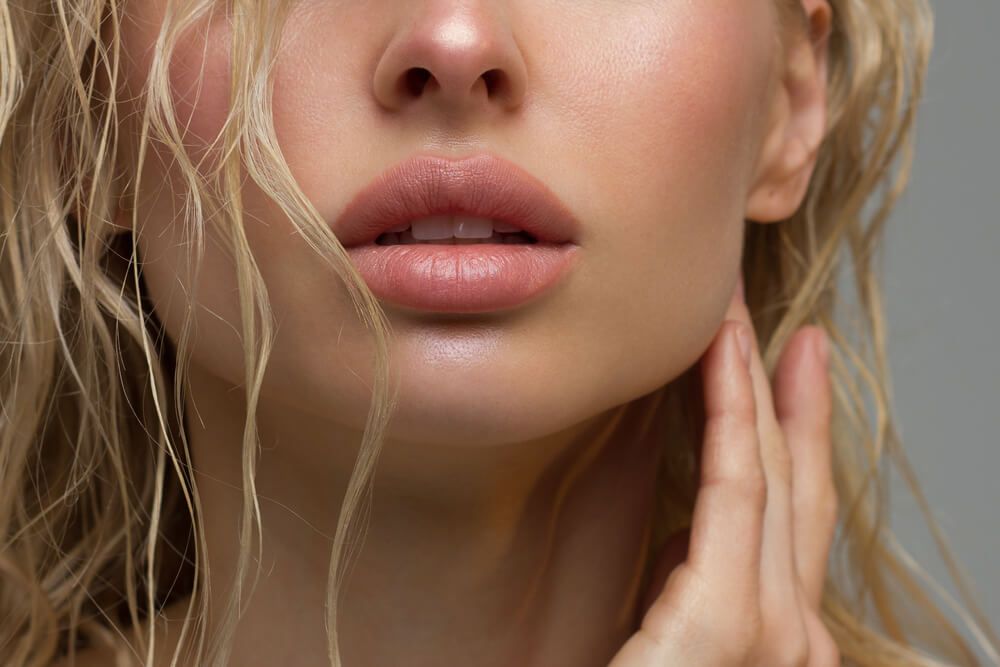Natural plump full Lip