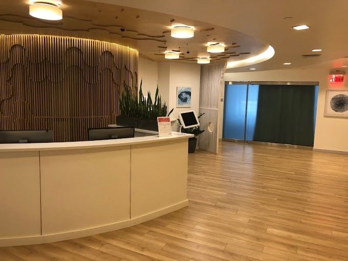 Office lobby area