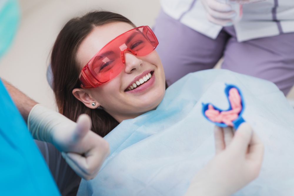 Doctor Performs The Procedure For Cleaning