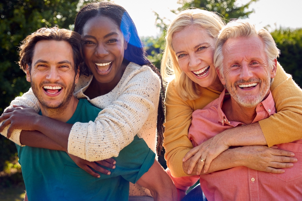 Portrait Of Smiling Family