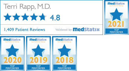 Terri Rapp MD Awards and Rating