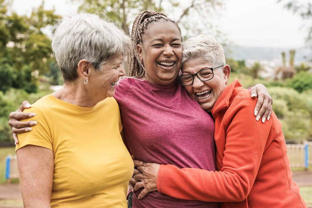 Three Multiracial Women