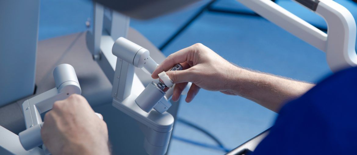 preparation for performing robotic surgery