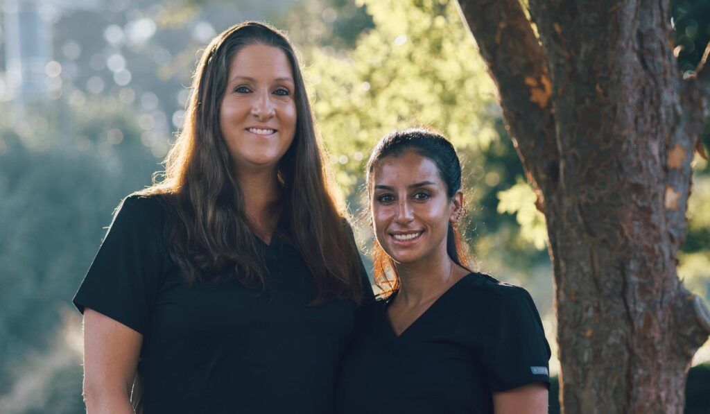 Dental Assistants Tiffany and Jennifer