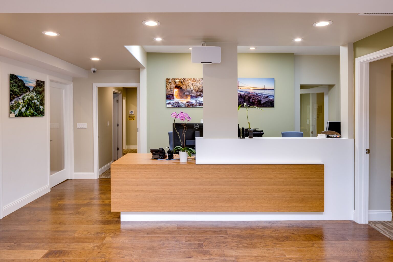 Office interior - front desk