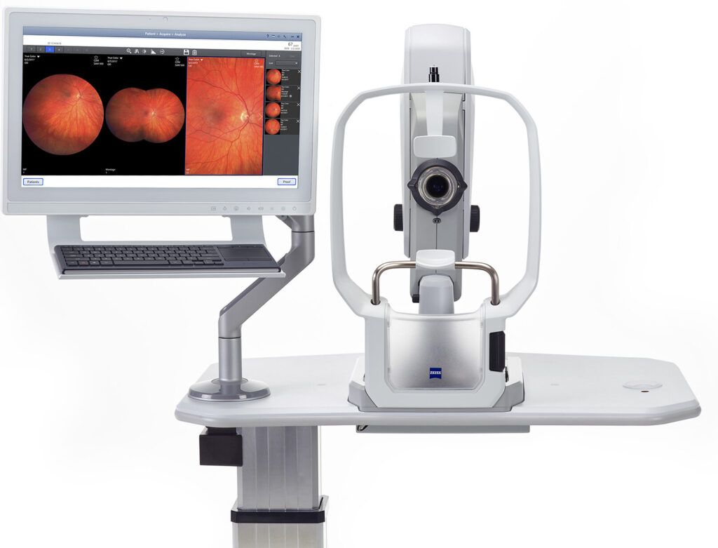Eye care advance equipment zeiss clarus 500
