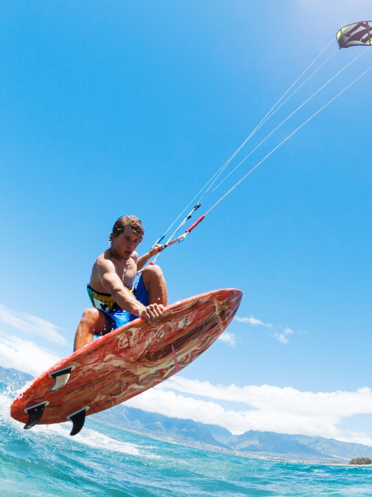 Kite Surfing, Fun in the Ocean