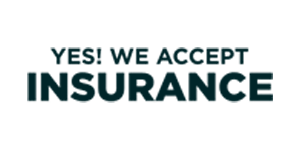 We accept insurance logo