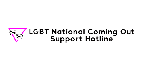 LGBT National Coming Out Support Hotline logo