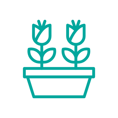 pot flower - Icon