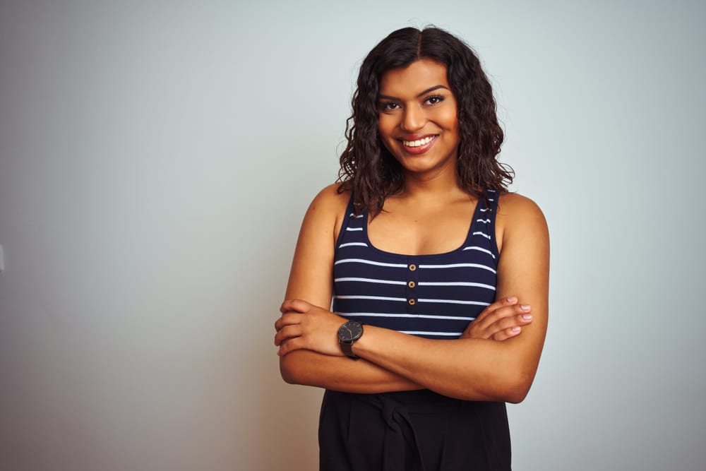 transgender posing for camera