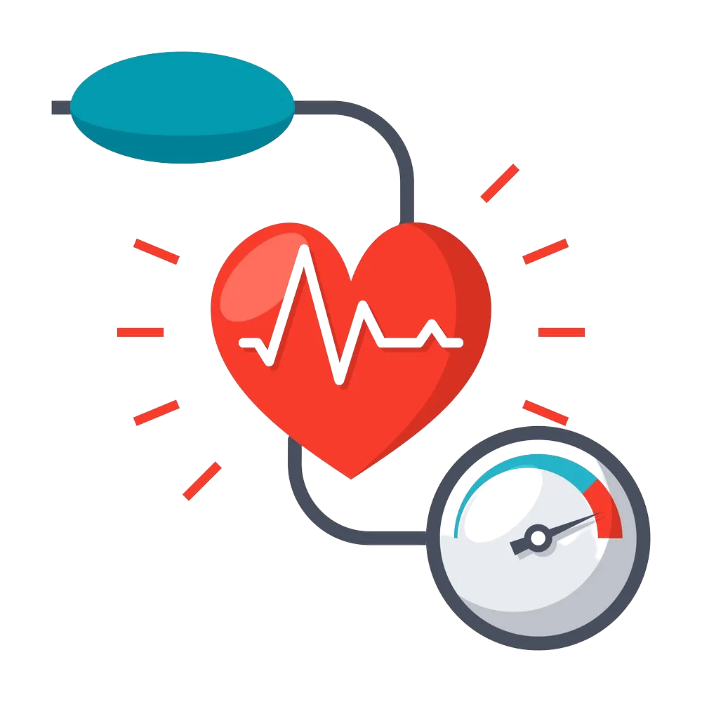 Blood pressure checking animation