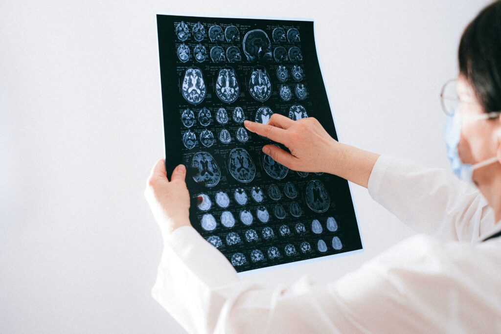 Doctor with Xray image