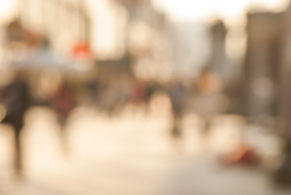 City,Commuters.,High,Key,Blurred,Image,Of,Workers,Going,Back