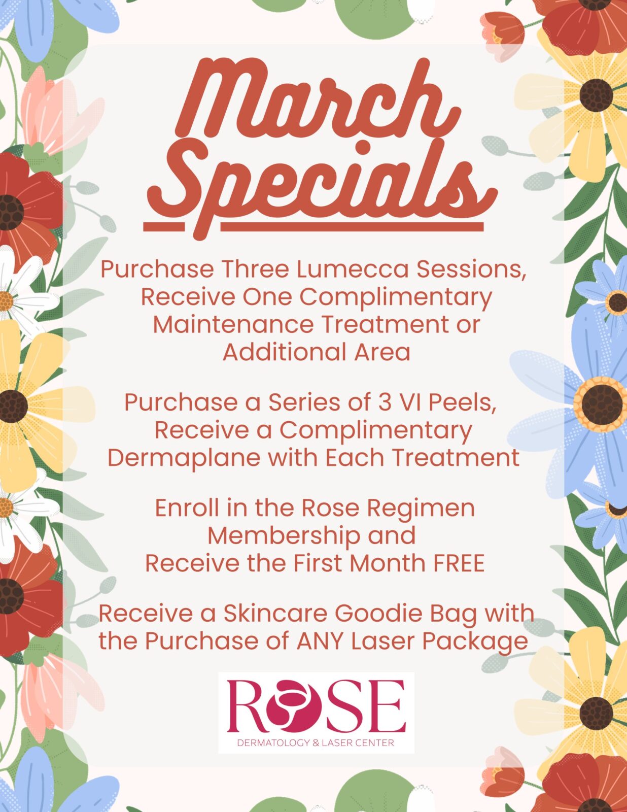 march specials