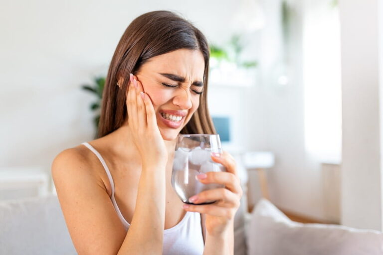 Tooth sensitivity. Dental problem, People with toothache problem, Healthcare And Medicine concept.